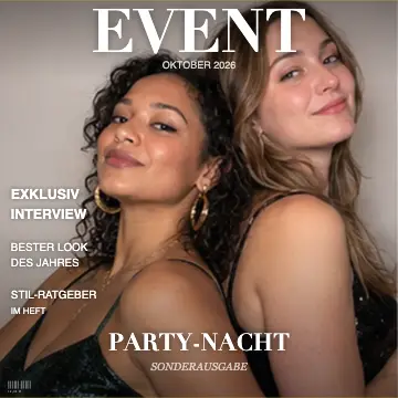 Magazin-Effekt auf zwei Freundinnen, Rücken an Rücken – Online-Fotobox